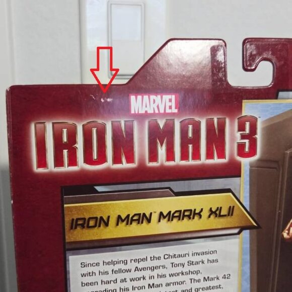 Iron Man Armor Action Figure Iron Man 3 Mark 42 Diamond Marvel Select - Picture 10 of 11